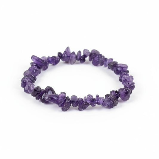 Amethyst Chip Bracelets