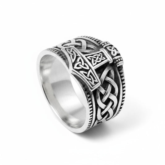 Hammer of Thor Ring in Silver