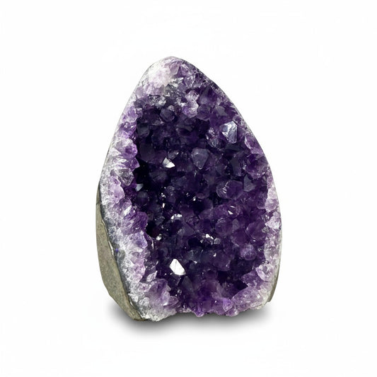 Amethyst Geode Base Cut