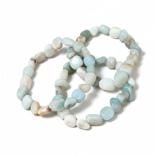 Amazonite Nugget Crystal Bracelets