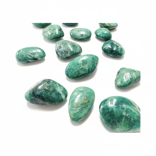 African Jade Crystal Tumble ~ Prosperity & Tranquility