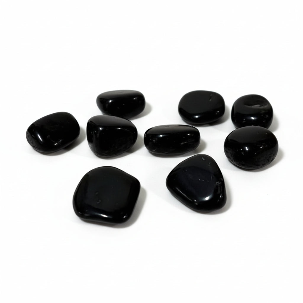 Black Obsidian Crystal Tumble ~ Grounding & Psychic Protection