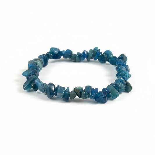 Apatite Crystal Chip Bracelet