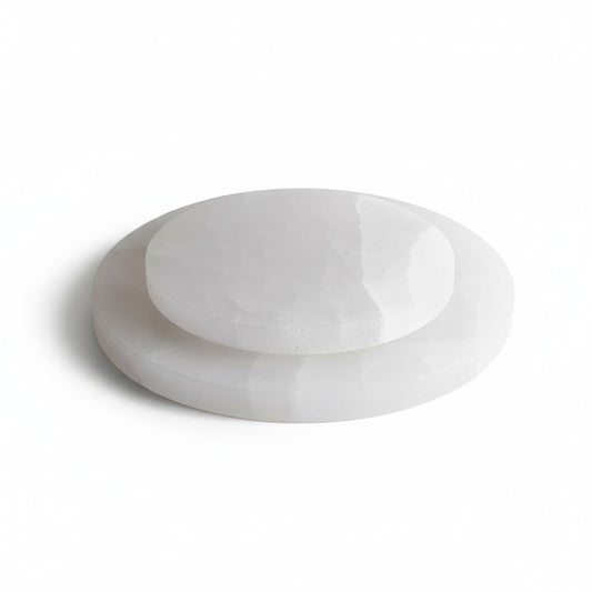 Selenite Charging Plate Large 15cm Diameter