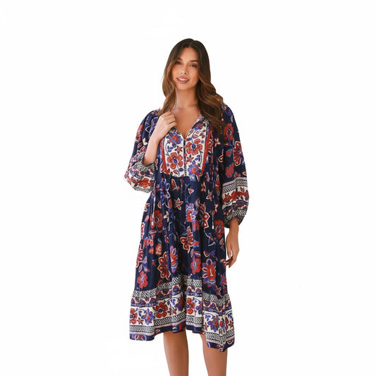 Dianna Bohemian Mini Dress