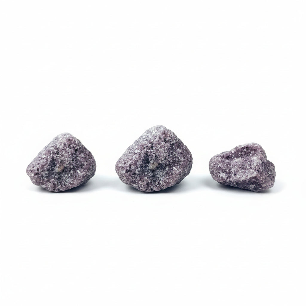 Lepidolite Crystal Rough Cut