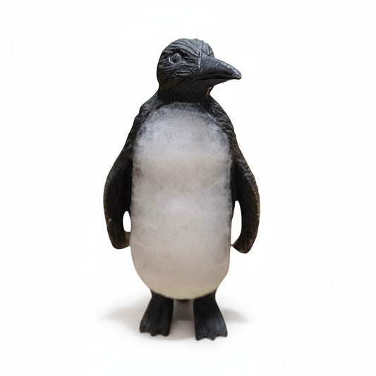 Black and White Calcite Penguin