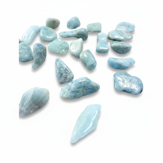 Aquamarine Crystal Tumble ~ Calming & Spiritual Growth