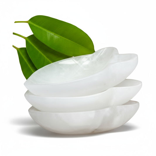 Selenite Fish Bowl 10cm