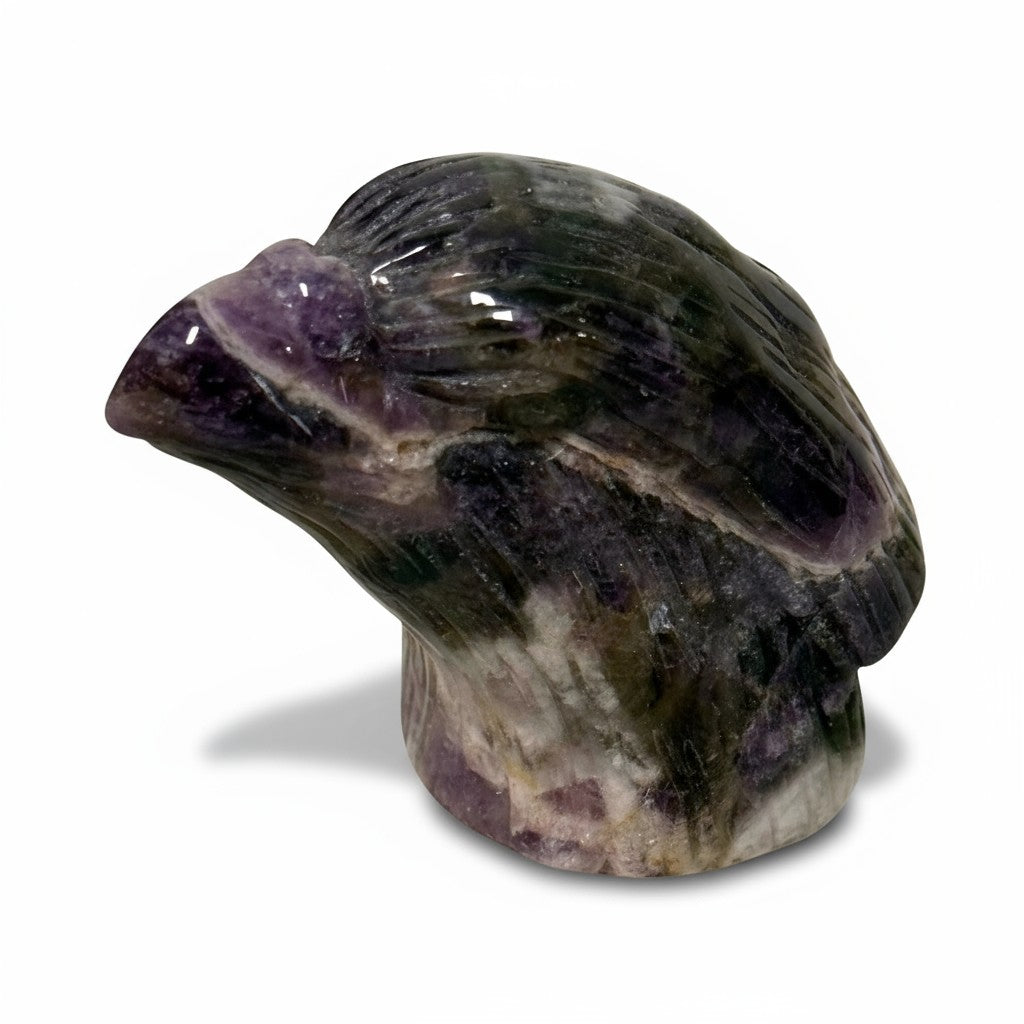 Amethyst Eagle Head 4cm