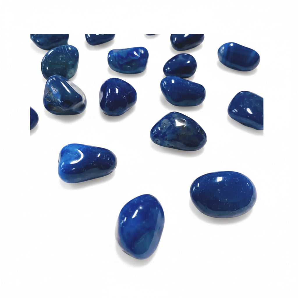Blue Agate Tumble ~ Calm Communication & Peace