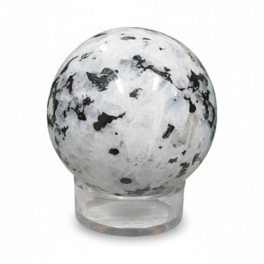 Rainbow Moonstone Crystal Sphere 001
