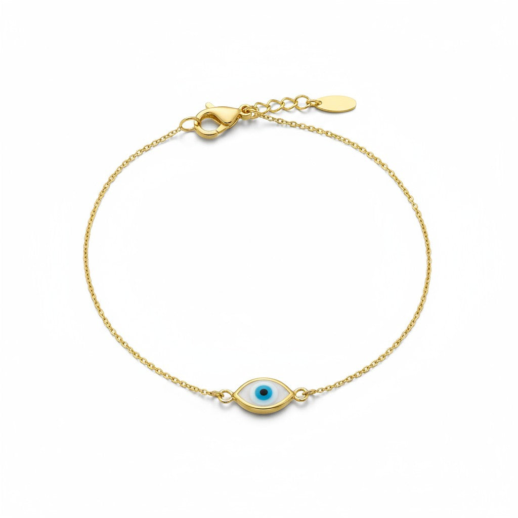 Eye of Horus Yellow Gold Plated Bracelet