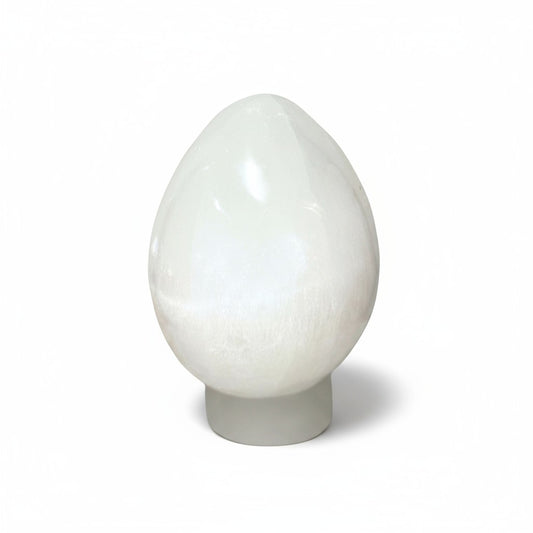 Selenite Egg Lamps