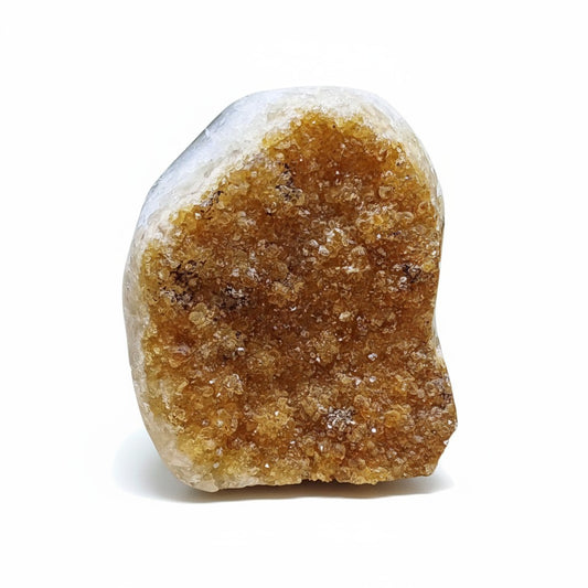 Citrine Geodes Base Cut 006