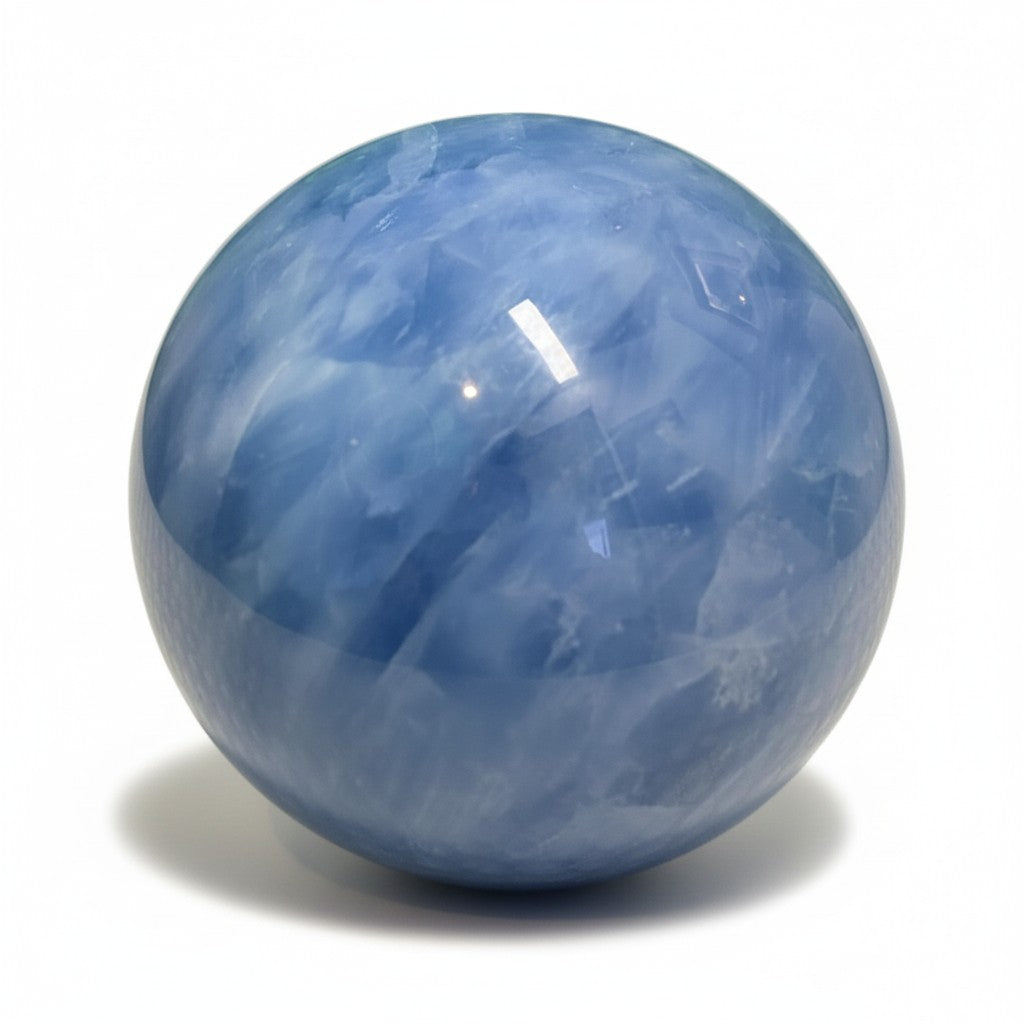 Blue Calcite Sphere