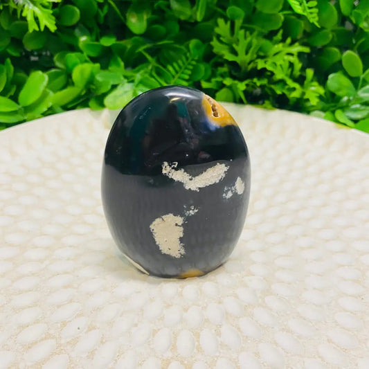 Pumpkin Jasper Freeform 001 freeform crystal