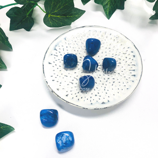 Purple Howlite Tumble ~ Patience & Calming