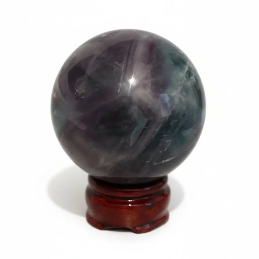 Rainbow Fluorite Crystal Sphere Crystal sphere