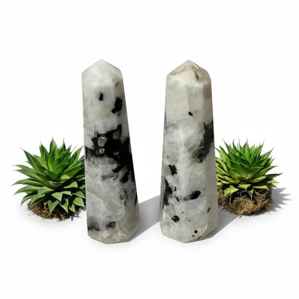 Rainbow Moonstone Generators 6cm