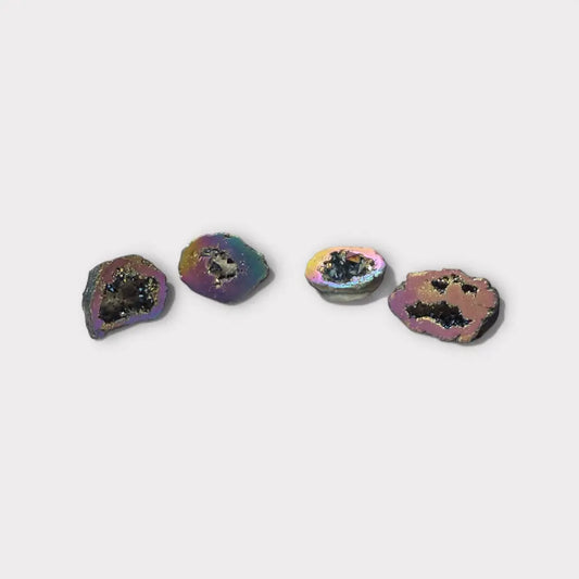 Rainbow Quartz Mini Geodes Crystal geodes