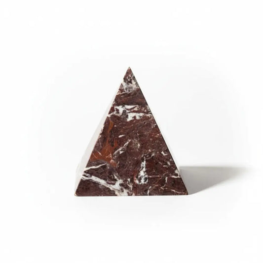 Red Onyx Pyramids Crystal