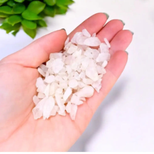 Rose Quartz Crystal Chips ~ Love/Good Vibes 100gms Crystal Chips
