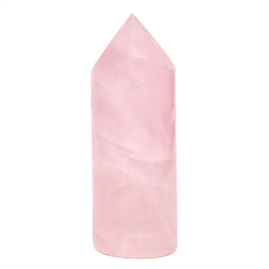 Rose Quartz Cylinder Points crystal point