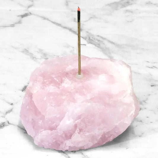 Rose Quartz Incense Holder Incense Holders