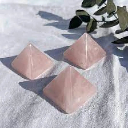 Rose Quartz Mini Pyramid Pyramid