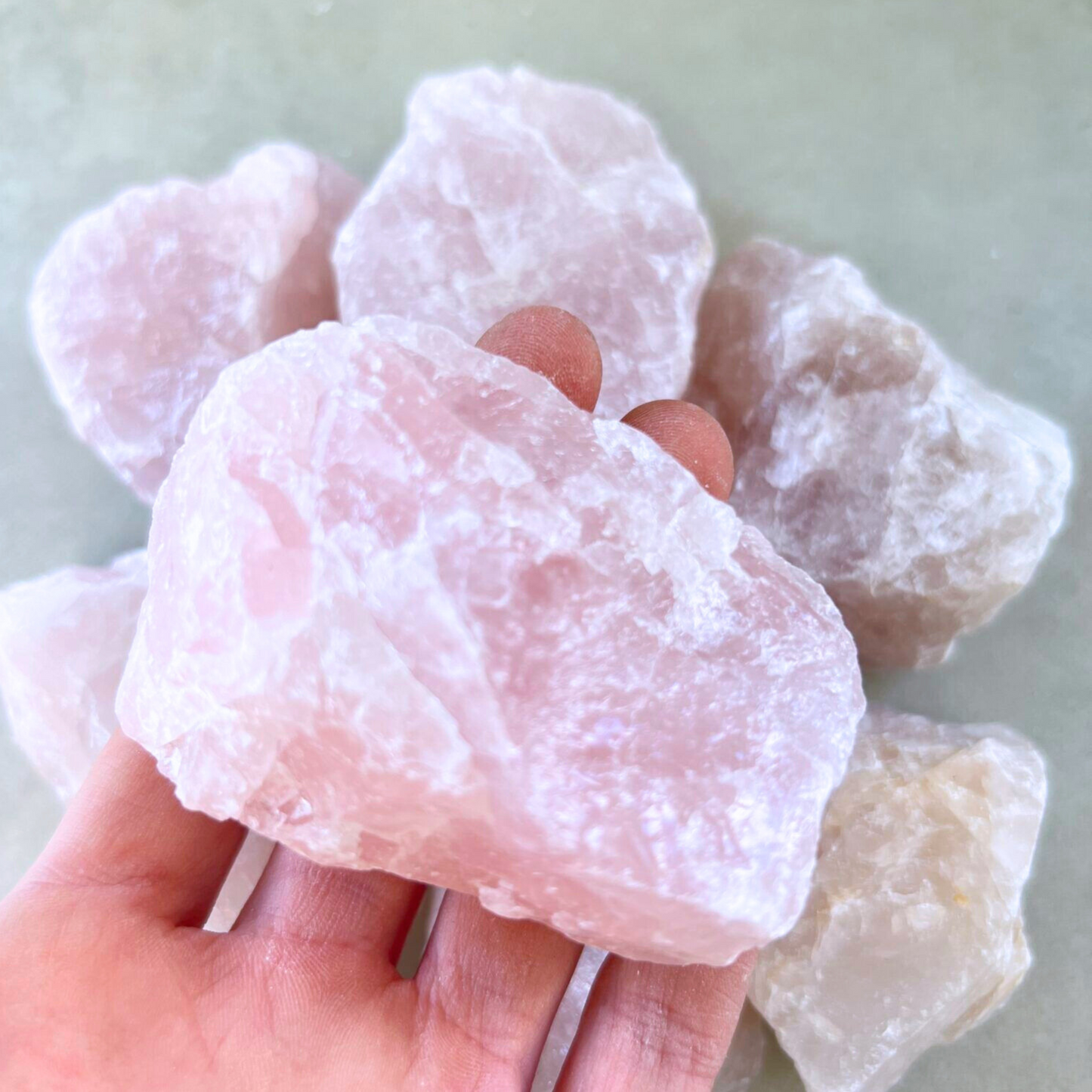 X Large Rose Quartz Raw Crystal