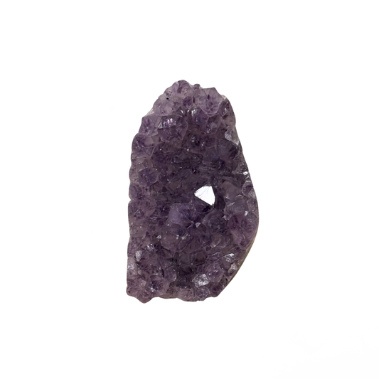 Amethyst Geode Base Cut Polished Edge 027