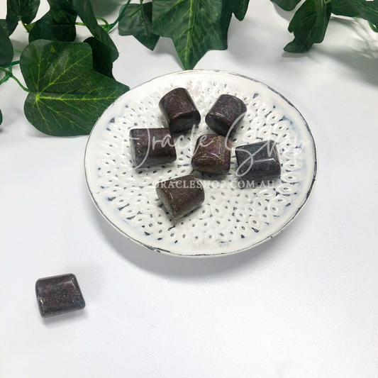 Ruby Feldspar Tumble ~ Passion & Love Expression