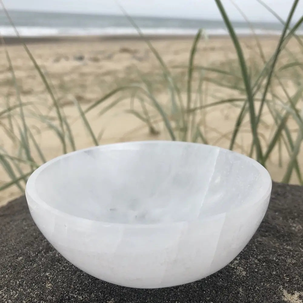 Selenite Bowls - 14cm crystal bowl
