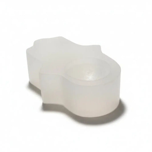 Selenite Hamsa Hand Tea light Candle Holder tealight candle holder