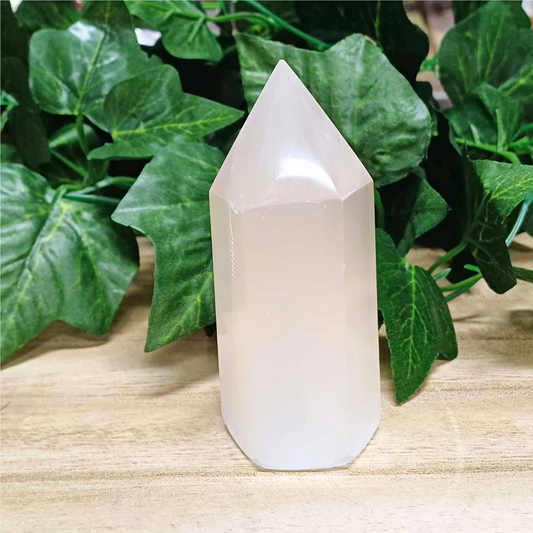 Selenite Polished Point 002