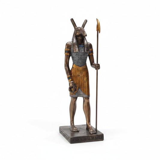 Seth Bronze Statue
