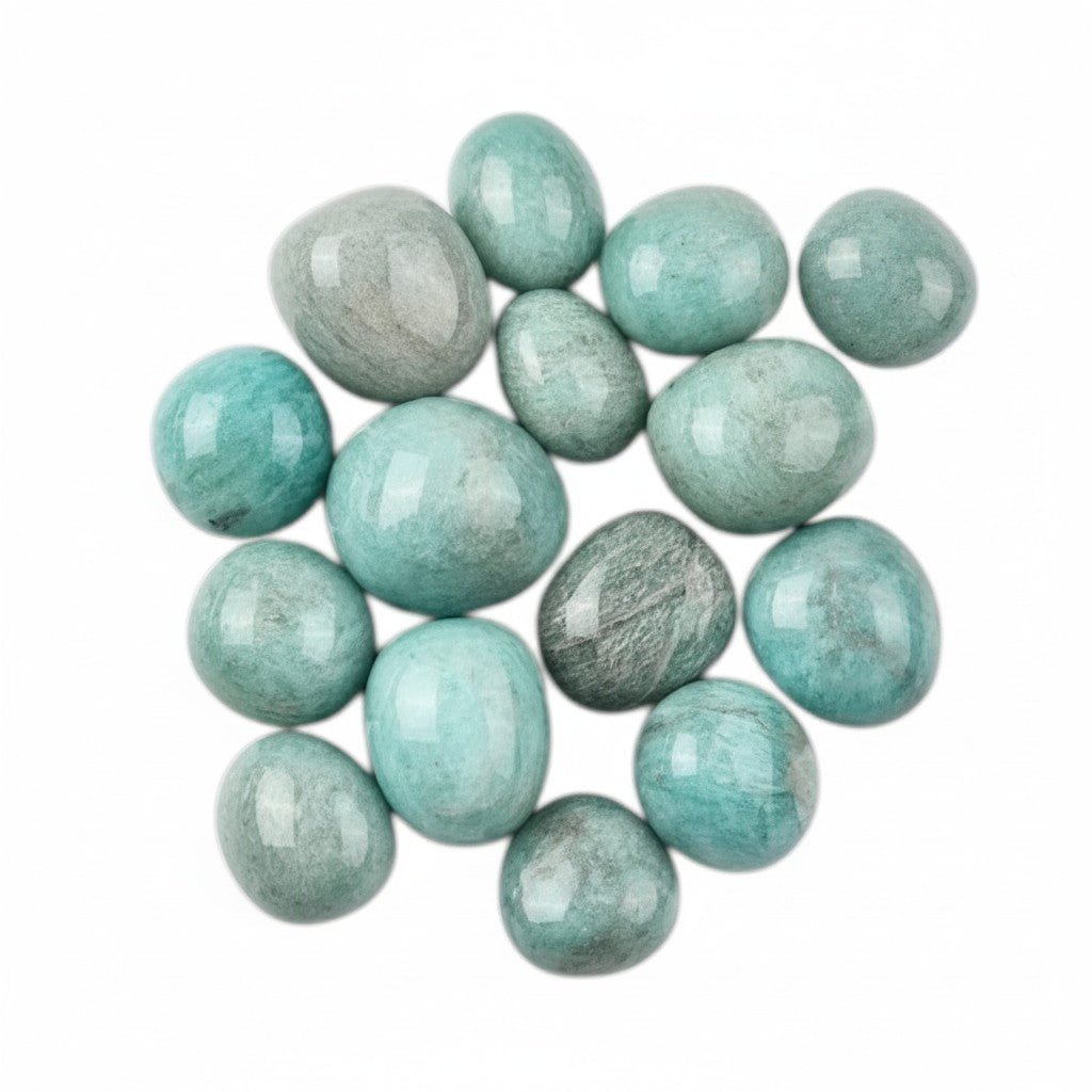 Amazonite Round Tumblestones