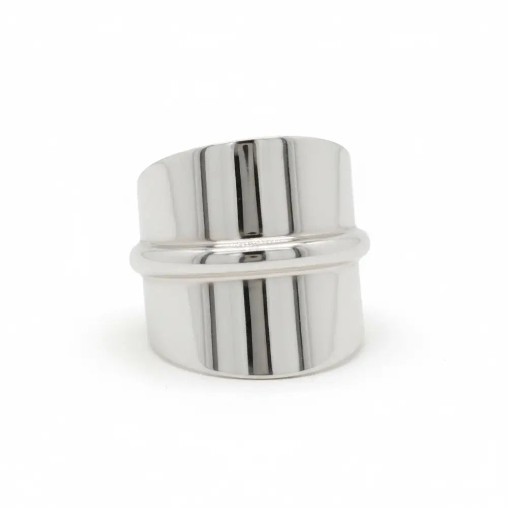 Silver Hammered Ring ~ Soul Ring