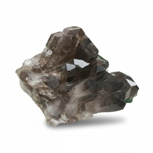 Smokey Quartz Cathedral 001 Crystal cluster