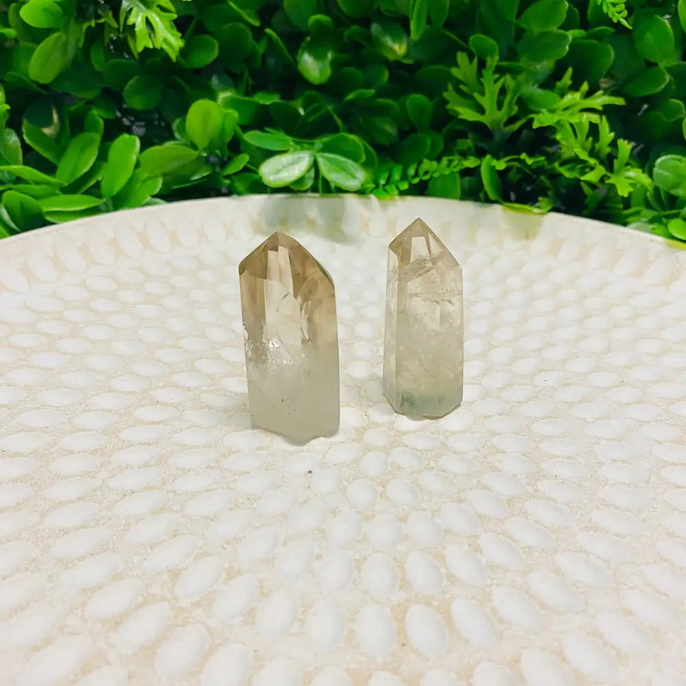 Smoky Quartz Mini Towers 012 freeform crystal