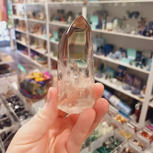 Smoky Quartz Points Crystal