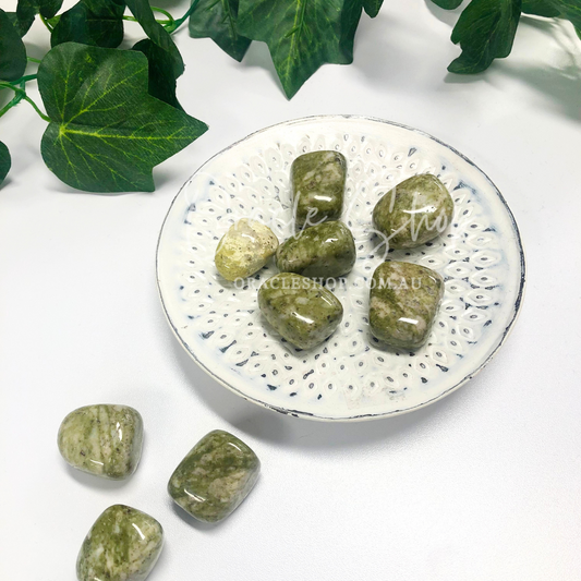 Vesuvianite Tumbles ~ Releases Fear Patterns & Supports Healing