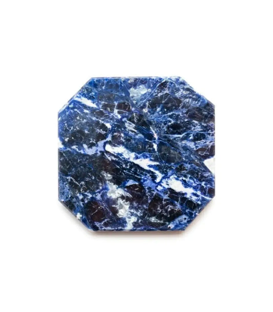 Sodalite Crystal Crush Platter CHARGING PLATE