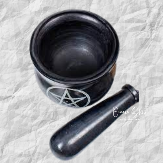 Pentagram Mortar & Pestle
