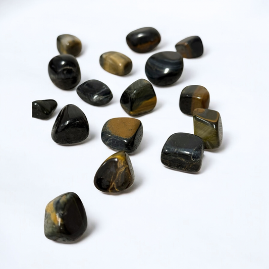Blue Tiger Eye Tumble ~ Boosts Intuition & Mental Clarity and Study