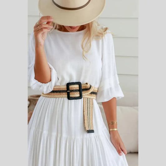 Straw Belt in Natural Belt