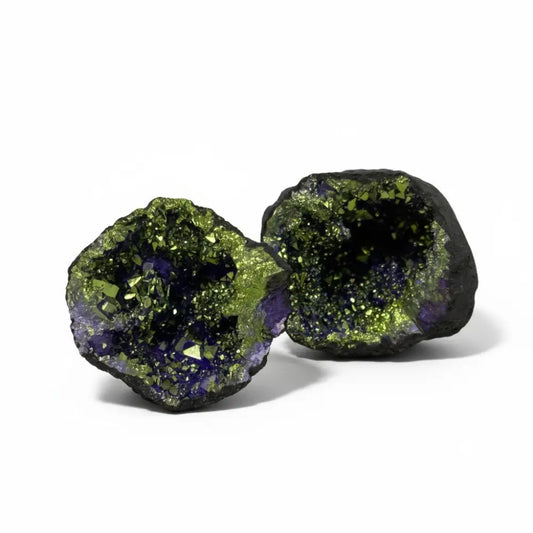 Thunder Geodes - Whole Green Crystal geodes