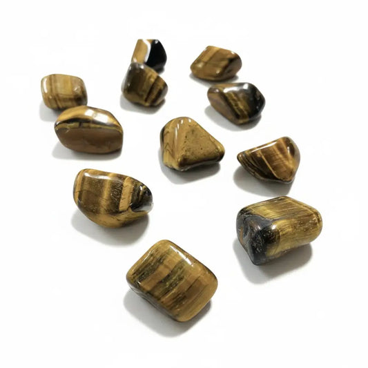 Tiger Eye Gold Tumble Crystals ~ Courage & Study Tumbled Crystal