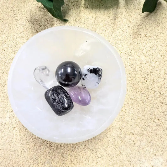 Travel Safe Intention Crystal Kit travel kit